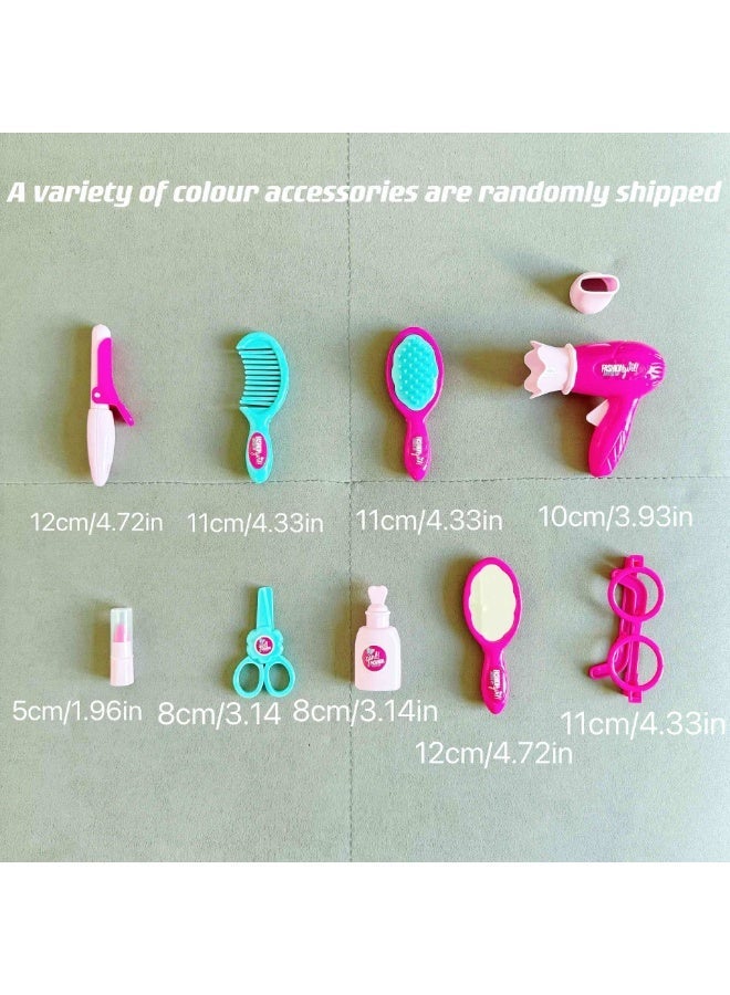 Oldzhan 10 piece set of makeup toys, pretend to be makeup, toys that girls like, and gifts - Image 4